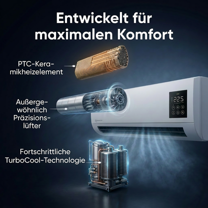 KühlKomfort Pro — Profesionelle Kühlung, leiser Schlaf